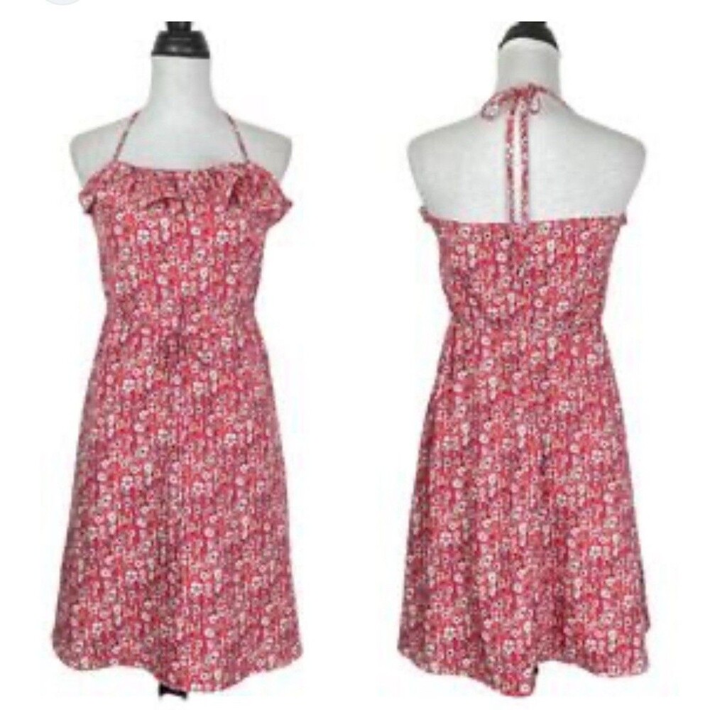 Liberty of London for Target Pink Red Floral Sundress Dress Medium